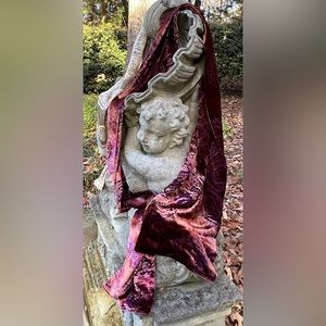 Elegant Velvet Scarf made of the finest quality Silk and Rayon Velvet